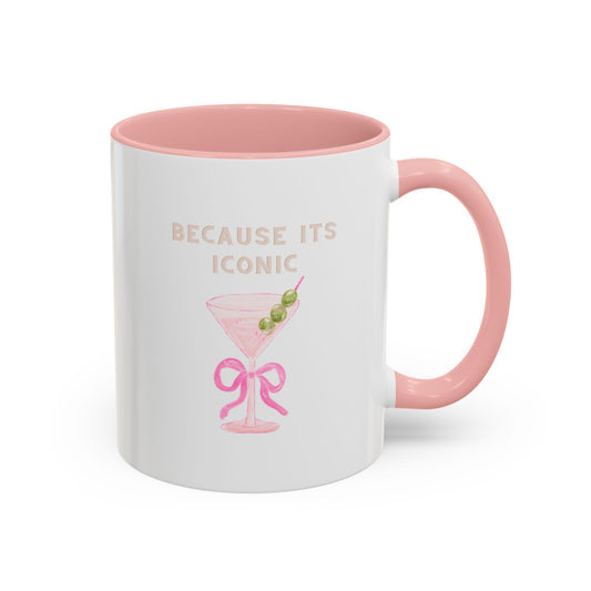Coquette Girls Coffee Mug (11, 15oz)-Pink